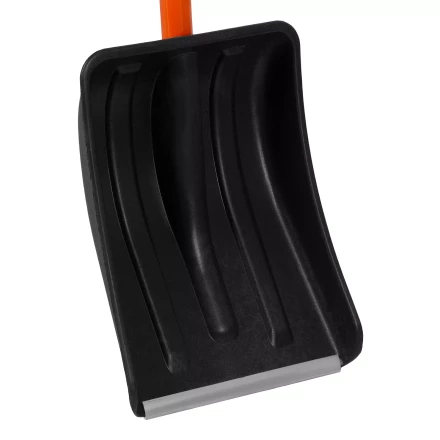 Лопата для уборки снега полипропиленовая Stels, 275х365х790 мм, стальной черенок, Россия, 61654 купить в Нягани