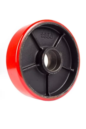 Колесо полиуретановое 180х50 мм без подшипника для тележек гидравлических BF/DF-III/RHP/AC/DF/CW2 1000296 купить в Нягани