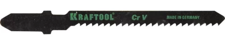 Полотна KRAFTOOL,T19BO, для эл/лобзика, Cr-V, по дереву, пластику, фигурный рез, EU-хвост., шаг 2мм, 50мм, 2шт 159536-2 купить в Нягани