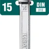Ключи комбинированные KRAFTOOL, Cr-V, DIN 3113 27079-15 купить в Нягани