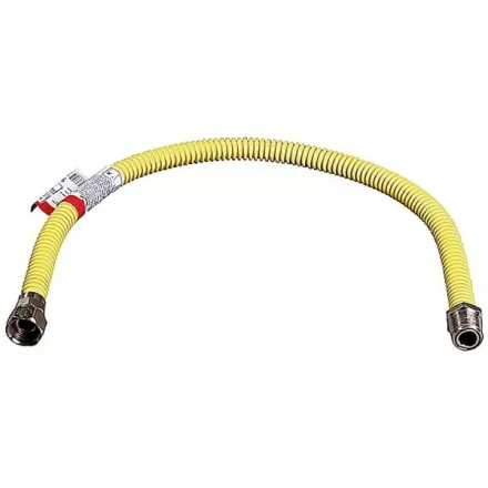 Подводка-сильфон ЗУБР для газа, нержавеющая сталь, г/ш 1/2&quot; - 2м 51006-G/S-200 купить в Нягани