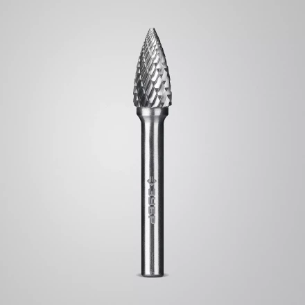 Зубр Твердосплавная борфреза G - парабола с острым углом, 10 х 20 мм (28806-10-20) купить в Нягани