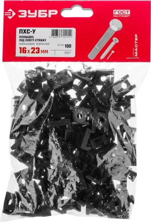 Площадки под хомут-стяжку усиленные ПХС-У черные нейлоновые серия МАСТЕР купить в Нягани