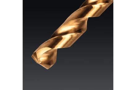 ЗУБР ТИТАН 25шт (1-13мм) сталь Р6М5, класс А, титановое покрытие, пласт.бокс, набор сверл по металлу (29617-H25) купить в Нягани