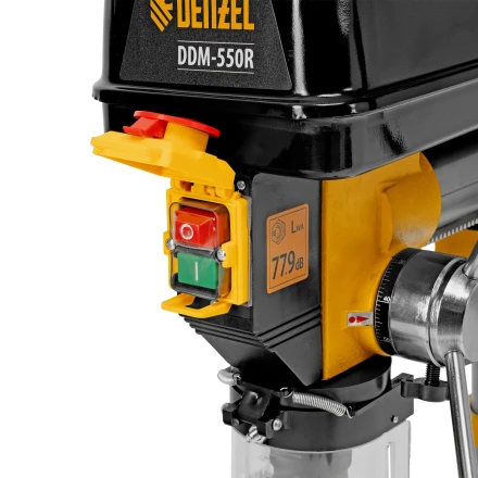 Станок сверлильный радиальный DDM-550R, 550 Вт, 16 мм, 12 ск., настольный// Denzel 95323 купить в Нягани