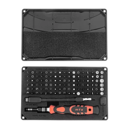 Набор для точных работ 107 в 1 MTX, универсальный, сталь CrV, 135697 купить в Нягани