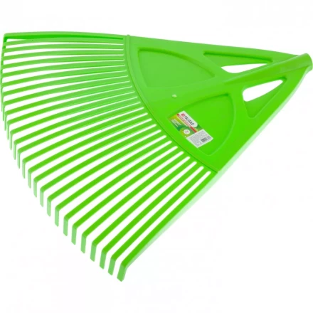 Грабли веерные пластиковые 27 зубьев зеленые Palisad 61709 купить в Нягани