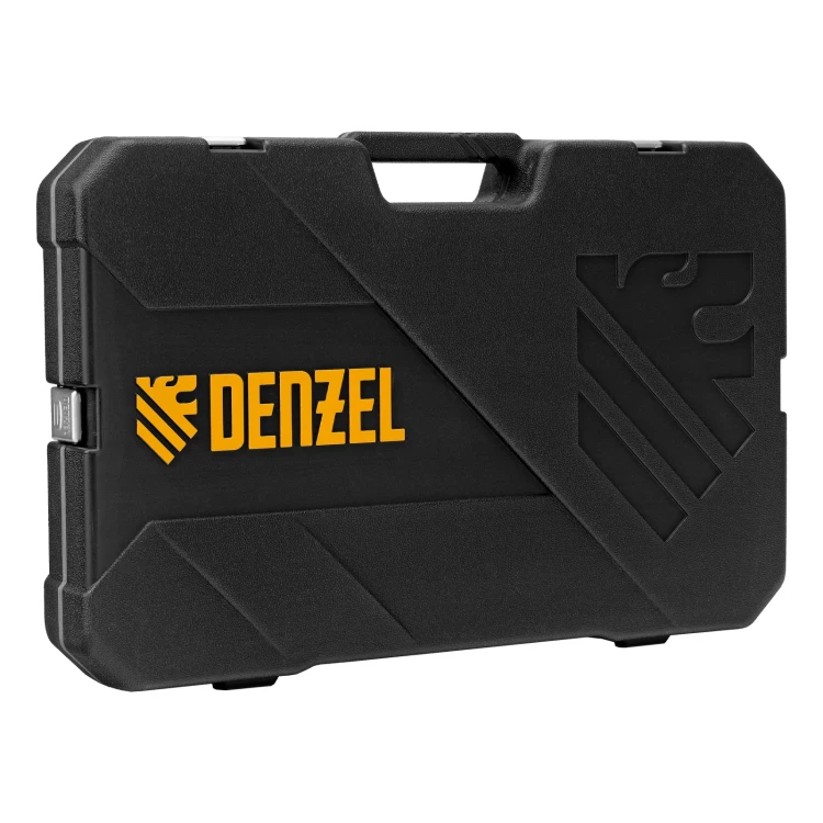 Набор инструментов Denzel 15806, 1/2", 1/4", CrV, S2, пластиковый кейс, 194 предмета купить в Нягани
