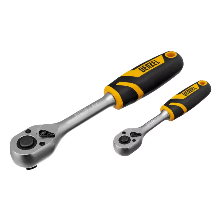 Набор инструментов Denzel 15806, 1/2", 1/4", CrV, S2, пластиковый кейс, 194 предмета купить в Нягани
