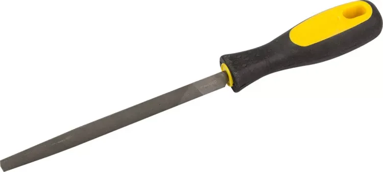 Напильник STAYER "PROFI" трехгранный, с двухкомпонентной рукояткой, № 2, 200мм 16603-20-2 купить в Нягани