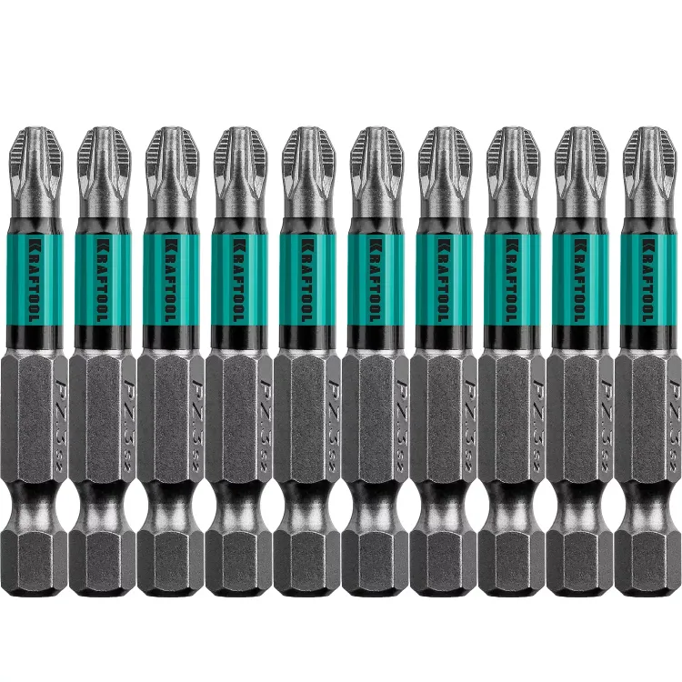 Биты KRAFTOOL OPTIMUM PZ 26124-3-50-10 купить в Нягани