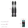 Биты для ударных шуруповертов KRAFTOOL Impact Pro PH 26191-2-50-S2 купить в Нягани