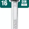 Ключи комбинированные KRAFTOOL, Cr-V, DIN 3113 27079-16 купить в Нягани