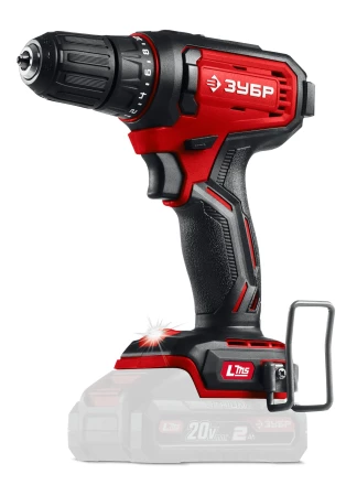 ЗУБР 20 В, 40 Нм, без АКБ (LMS), дрель-шуруповерт (ДШ-40) купить в Нягани