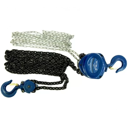 Таль цепная 3 т h подъема 3 м расстояние между крюками 500 мм Stels 51947 купить в Нягани