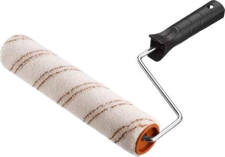 Малярный валик ЗУБР ОПТИМА-МИКРОТЕКС 40 х 180 мм бюгель 6 мм ворс 7 мм 03545-18 купить в Нягани