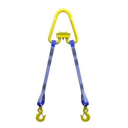 Строп текстильный двухветвевой 2СТ 10 т L=8 м SF6 200 мм Звено РТ-3 купить в Нягани