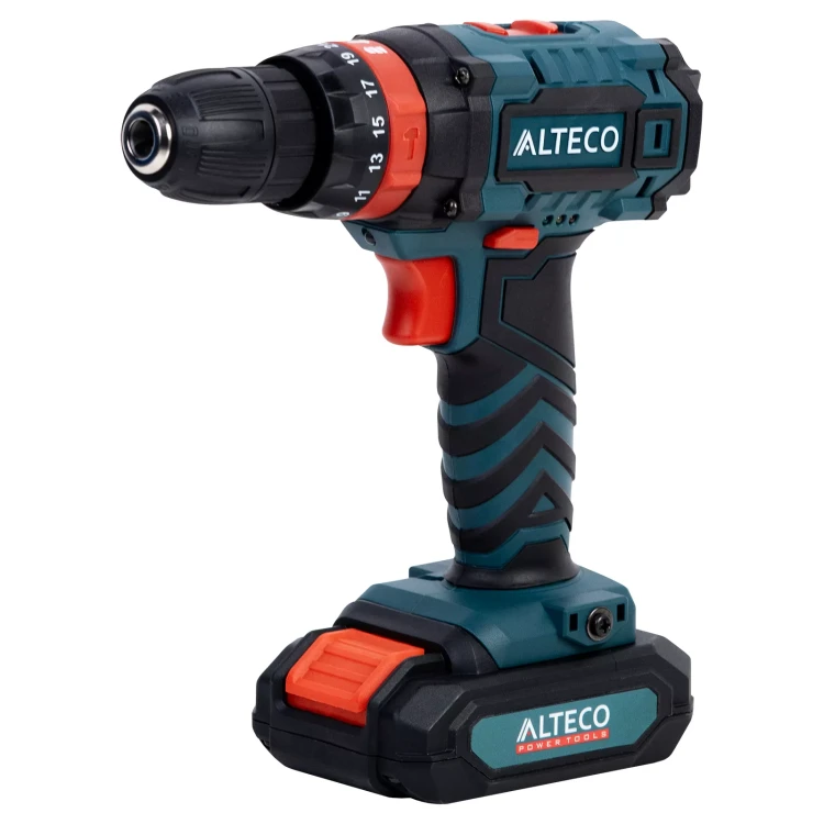 Аккумуляторная ударная дрель-шуруповерт ALTECO CID 2110.1 27173 купить в Нягани