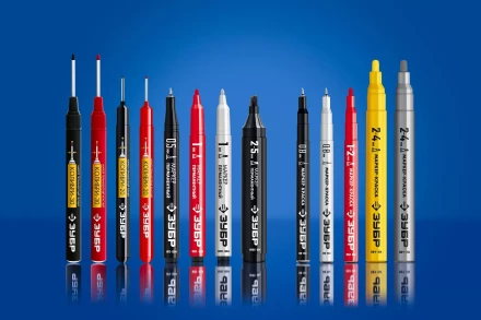 ЗУБР Колибри-30 черный, наконечник L 30 мм,  2.8 мм, перманентный маркер для отверстий (06338-2) купить в Нягани