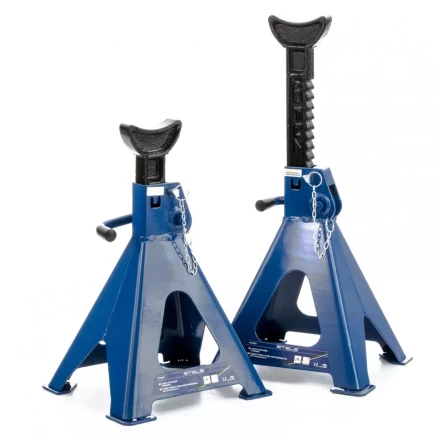 Подставки под автомобиль регулируемые 6т h 415-605 мм 2 штуки STELS 51633 купить в Нягани