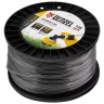 Леска для триммера двухкомпонентная квадрат, 2,7мм х 138м, на DIN катушке EXTRA CORD// Denzel 96819 купить в Нягани