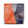Щетка для УШМ ф22,2/200 мм дисковая сталь витая VMX 511732 купить в Нягани