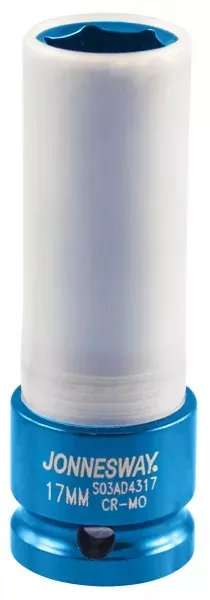 Головка ударная шестигранная 1/2" М17 для л/с дисков  S03АD4317 Jonnesway 99427 купить в Нягани