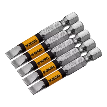 Бита SL5,5x50, 5 шт. Denzel 7711312 купить в Нягани