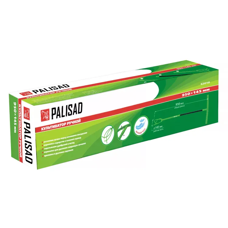 Ручной культиватор без регулировки высоты Palisad 62018 купить в Нягани