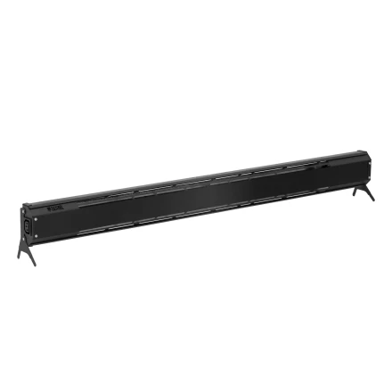 Конвектор электрический плинтусный Denzel ATRIC-300, 230 В, 300 Вт, ТЭН, черный 98135 купить в Нягани