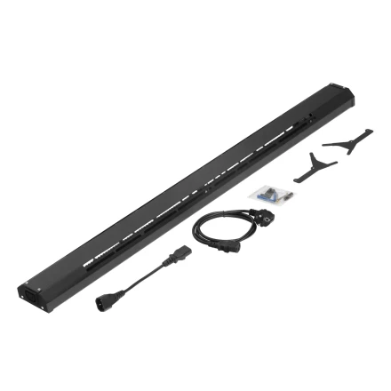 Конвектор электрический плинтусный Denzel ATRIC-300, 230 В, 300 Вт, ТЭН, черный 98135 купить в Нягани