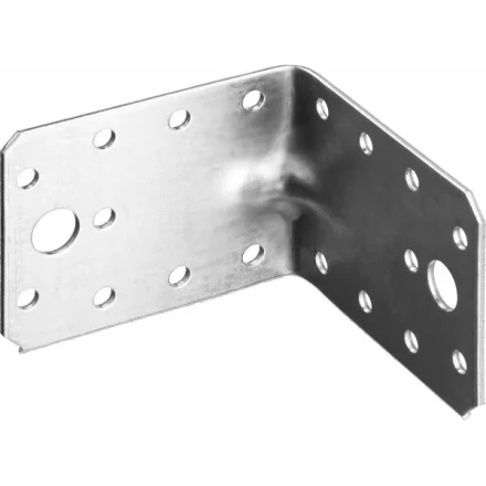 Крепежный угол ЗУБР &quot;МАСТЕР&quot; усиленный, 65х90х90мм, 1шт 310116-65-090 купить в Нягани