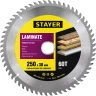 Пильный диск "Laminate line" для ламината, 250x30, 60Т, STAYER 3684-250-30-60 купить в Нягани