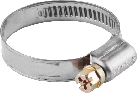 Хомуты ЗУБР &quot;ЭКСПЕРТ&quot;, нерж. сталь, накатная лента 9 мм, 25-40 мм, 5 шт 3787-25-40 купить в Нягани