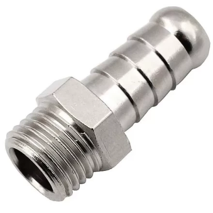 Штуцер наружная резьба 1/2&quot; - ёлка d8 мм купить в Нягани