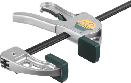 Струбцина &quot;EcoKraft&quot; ручная пистолетная, KRAFTOOL 32228-45, металлический корпус, 450/650мм, 200кгс 32228-45 купить в Нягани