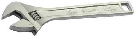 Ключ разводной ЗУБР, Ni-Cr, длина 250мм, зев 30мм 27253-25 купить в Нягани