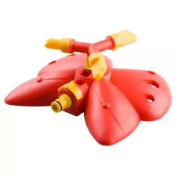 Распылитель круговой GRINDA, пластмассовый, на подставке, тип "Бабочка", 3 сопла 8-427605