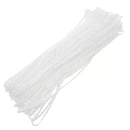 Шнур бельевой полипропиленовый с сердечником, 3 мм, L 20 м, белый, Home Palisad 937065 купить в Нягани