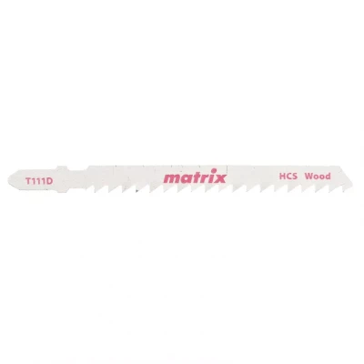 Полотна для электролобзика  по дереву 3 штук T111D 75 x 4 мм HCS MATRIX 78226