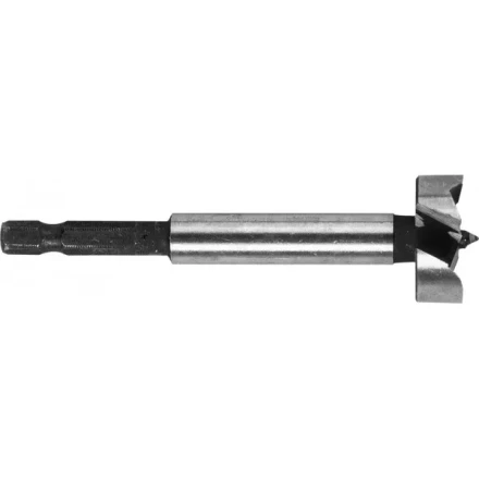 ЗУБР &quot;ЭКСПЕРТ&quot;. Сверло Форстнера по дереву, шестигранный хвостовик 1/4&quot;, 20мм 29993-20 купить в Нягани