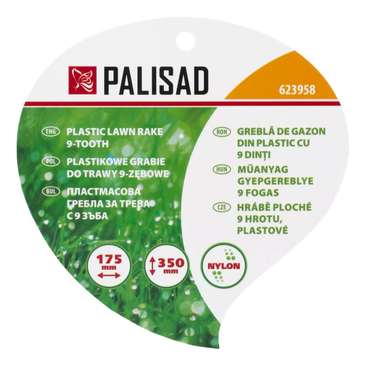 Грабли веерные пластиковые, Nylon Palisad 623958 купить в Нягани