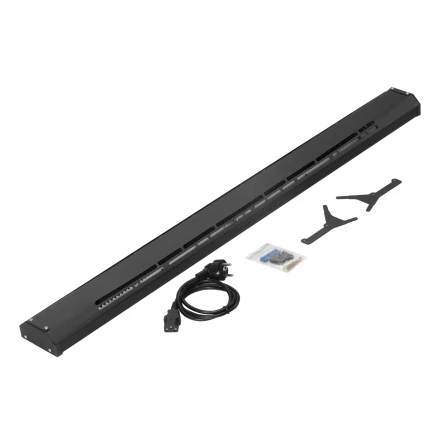 Конвектор электрический плинтусный Denzel ATRIC-450, 230 В, 450 Вт, ТЭН, черный 98136 купить в Нягани