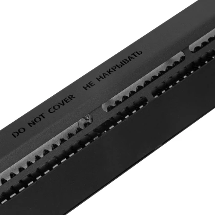 Конвектор электрический плинтусный Denzel ATRIC-450, 230 В, 450 Вт, ТЭН, черный 98136 купить в Нягани