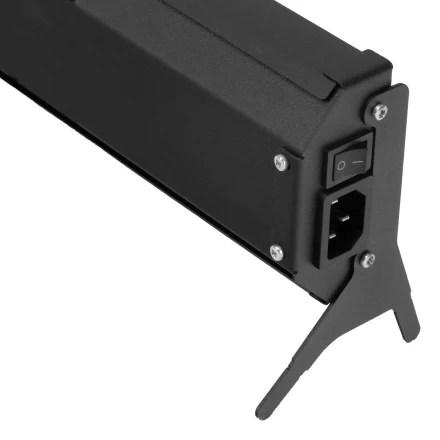 Конвектор электрический плинтусный Denzel ATRIC-450, 230 В, 450 Вт, ТЭН, черный 98136 купить в Нягани