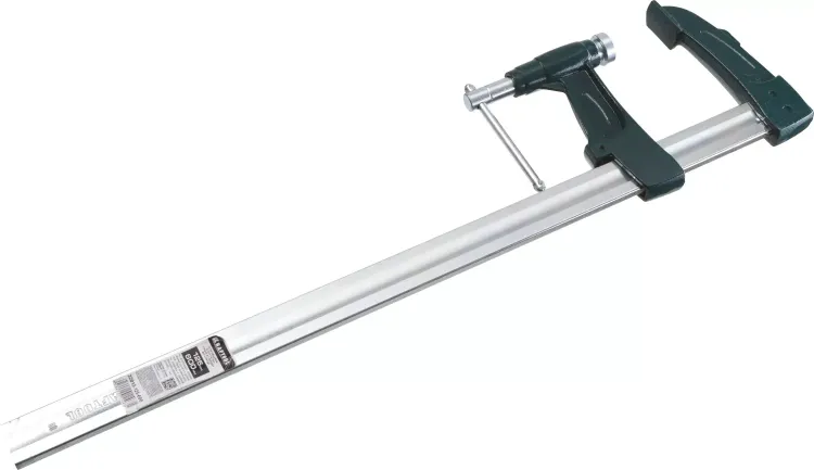 Струбцина KRAFTOOL тип "F", с мультипликаторной прижимной втулкой, 125х600 мм 32013-125-600 купить в Нягани