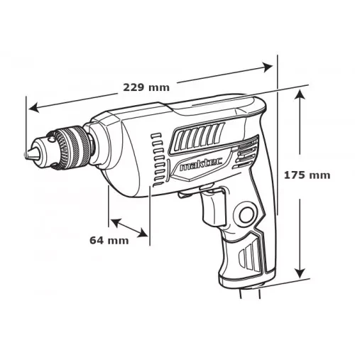 Дрель MT606 Maktec by Makita купить в Нягани