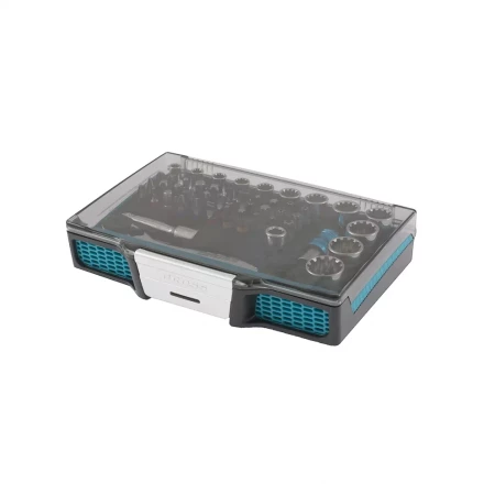 Трещотка с набором бит и торцевых головок, Адаптер и удлинитель, 49 штук,  S2 Gross 11600 купить в Нягани