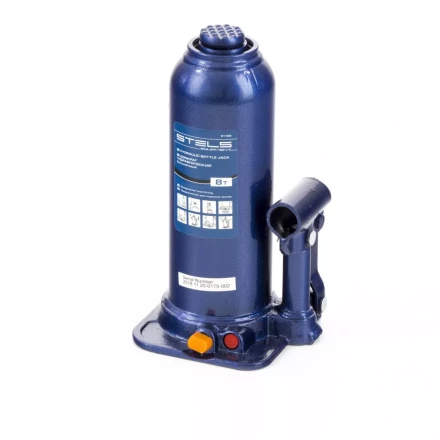 Домкрат гидравлический бутылочный 8 т h подъема 222-447 мм Stels 51165 купить в Нягани