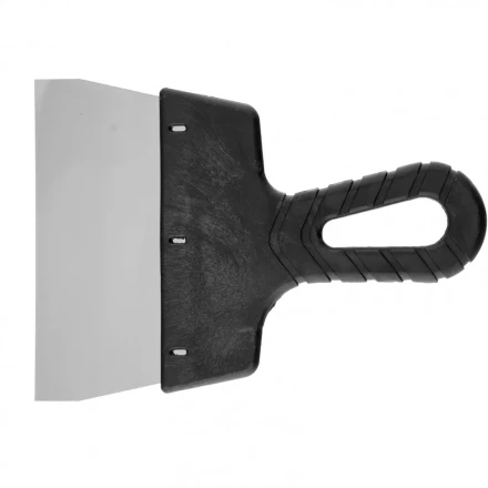 Шпатель фасадный из нержавеющей стали 150 мм пластмассовая ручка Россия 85149 купить в Нягани